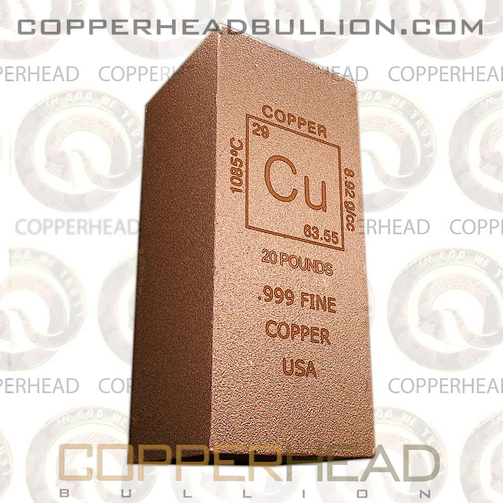 20-pound-copper-bar-element-design-copperhead-bullion