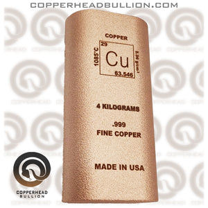 4 Kilogram Copper Bar - Element