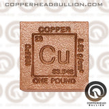 1 Pound Copper Cube - Element Design